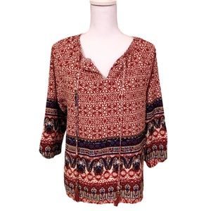 CLEAROUT SALE!  Bedford Pattern Blouse